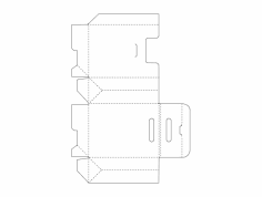 Packaging Box Template dxf File