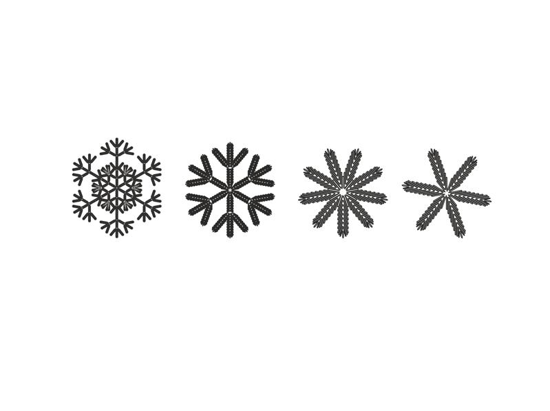 Snowflake Vectors Art