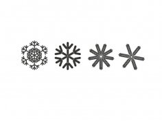 Snowflake Vectors Art Free Vector