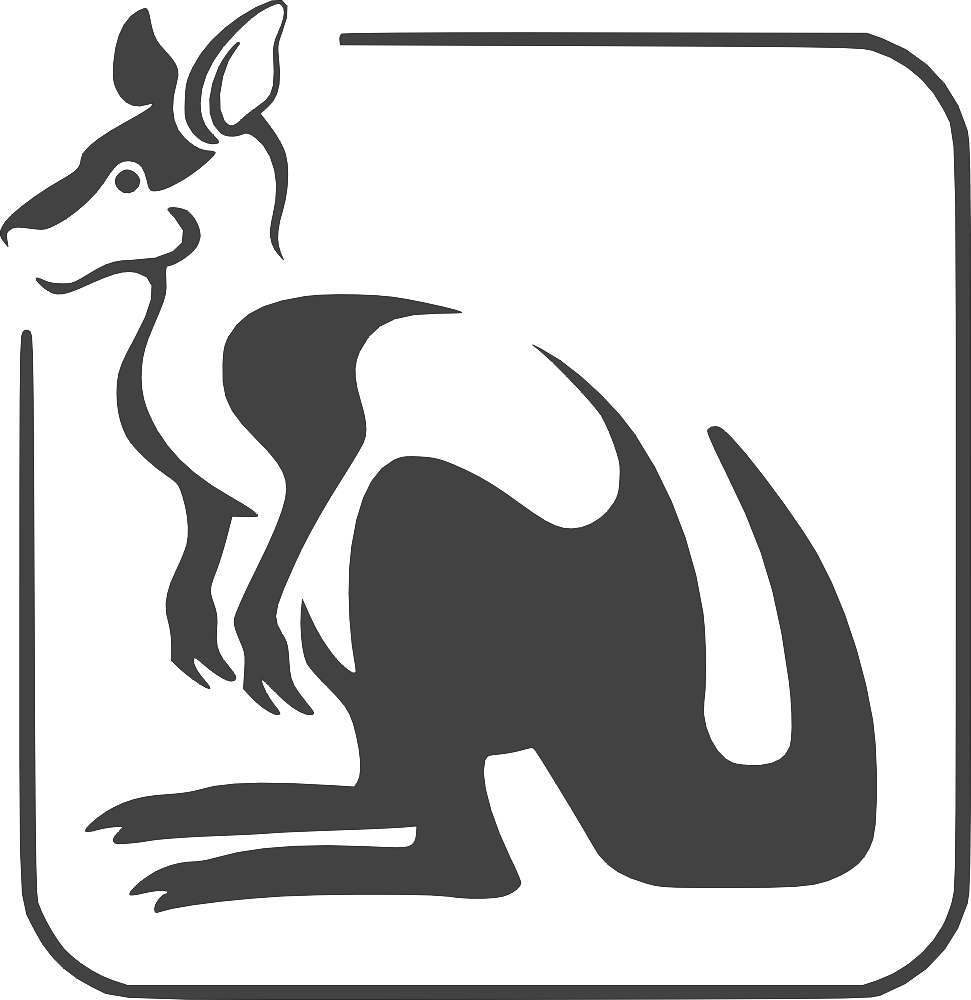 Логотип кенгуру