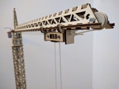 Laser Cut Tower Crane