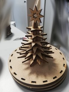 Laser Cut Christmas Tree