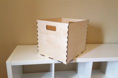 Laser Cut Ikea Kallax Storage Bin