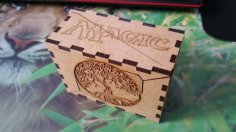 Laser Cut Magic The Gathering Deck Card Box