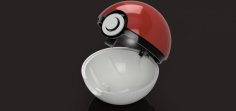 Pokeball Container 3D Printer Model