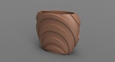 Oval Vase 3D Printer Model