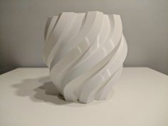 Twisted Hexagon Vase 3D Printer Model