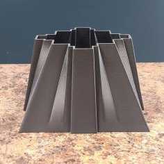 Temple Planter – Jedi Temple Inspired Planter 3D Printer Model