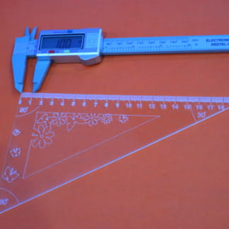 Laser Cut Sewing Ruler Tailor Set Free Vector cdr Download 