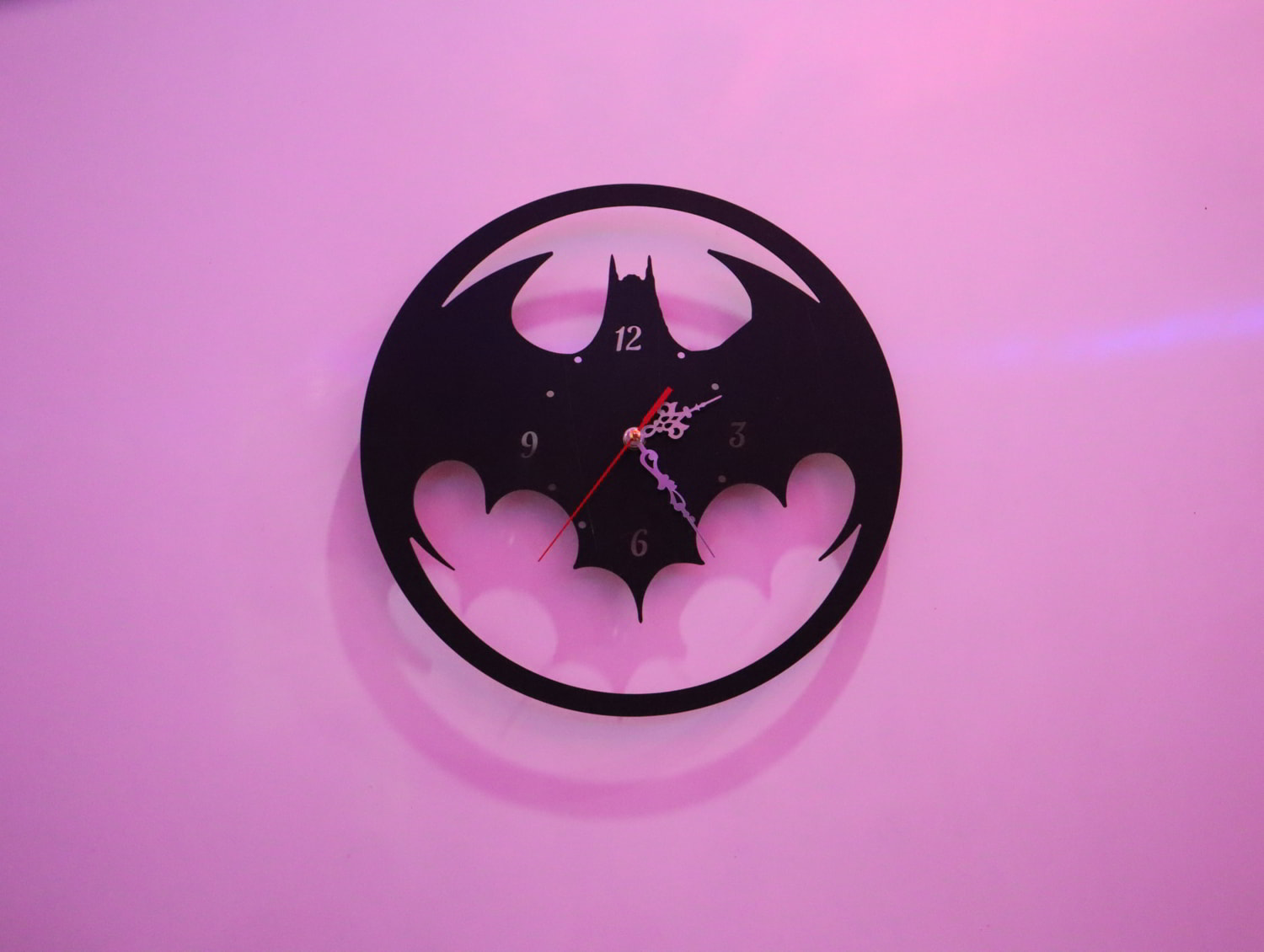 Laser Cut Batman Wall Clock Svg Dxf Cdr Ai Pdf Free Download Axis Co