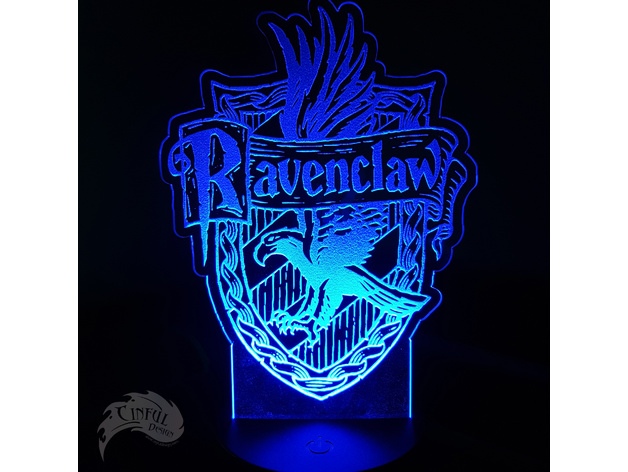 Ravenclaw House Crest DXF File