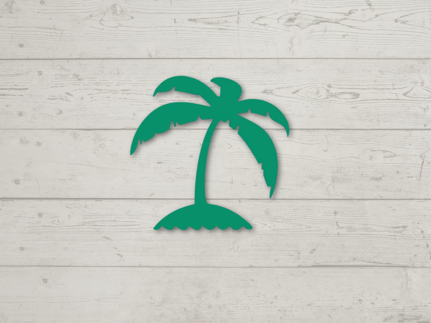 Laser Cut Palm Tree Cutout For Crafts Free Vector