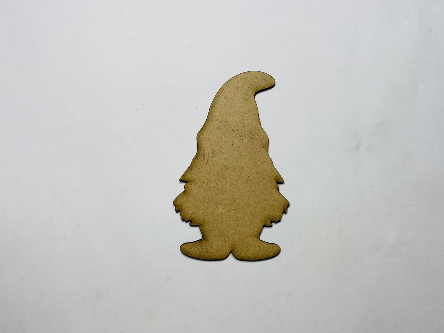 Laser Cut Wood Gnome Cutout Gnome Shape Unfinished SVG DXF CDR AI PDF ...