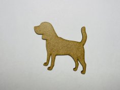 Laser Cut Wood Beagle Craft Shape Cutout Free Vector