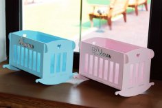 Download Laser Cut Doll Cradle Crib 19 Files Free Download 3axis Co