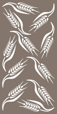 Wheat Pattern Vector Free Vector