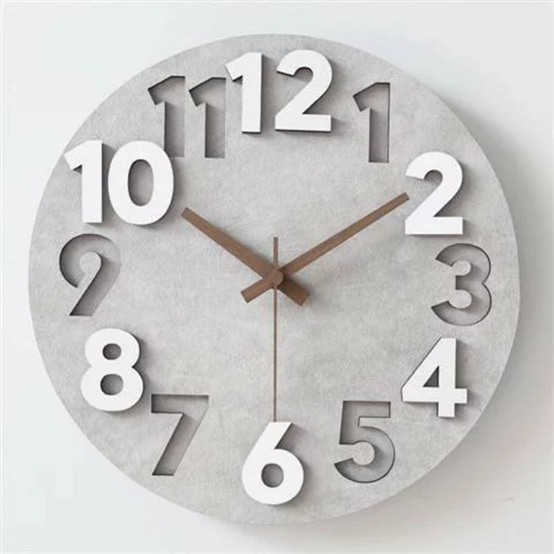 Laser Cut Stylish Modern Wall Clock