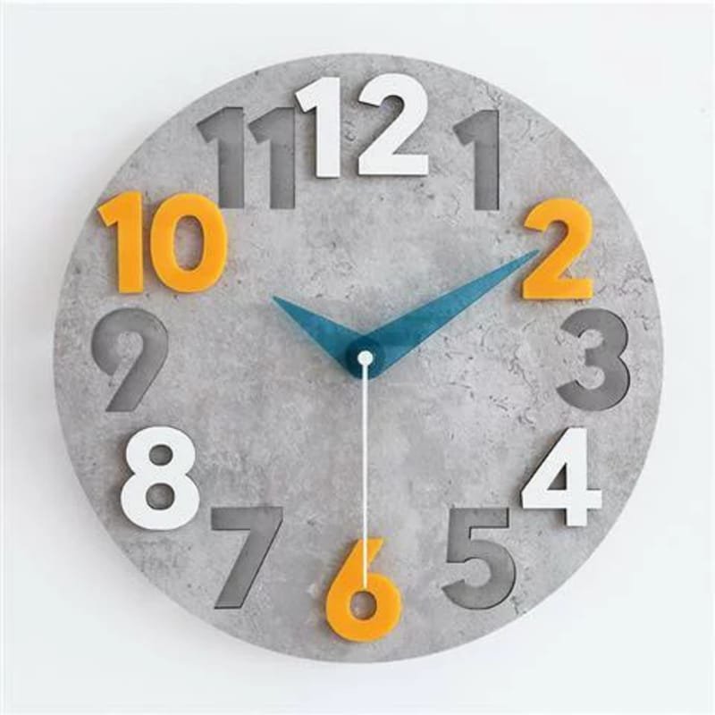 Laser Cut Stylish Modern Wall Clock