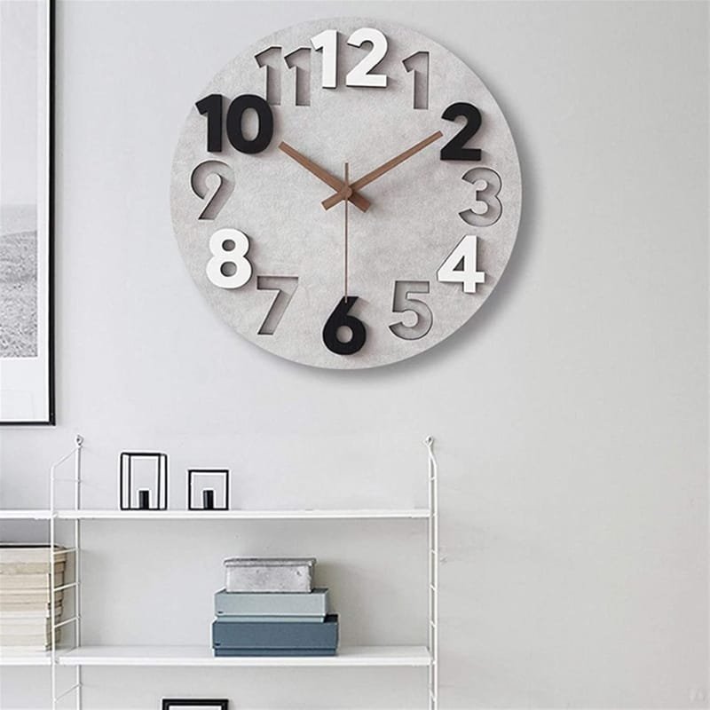 Laser Cut Stylish Modern Wall Clock