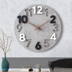 Laser Cut Stylish Modern Wall Clock